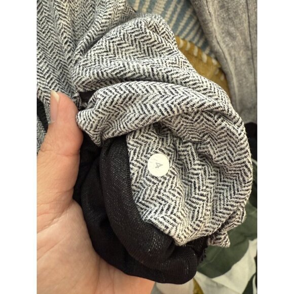 Lululemon Nice Asana Jacket Herringbone Black Gray Luon Yoga Outdoor Active 4 - Picture 10 of 10